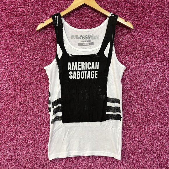 ASAP Rocky x AWGE American Sabotage BV Rolling Loud Tank Medium - Picture 1 of 4